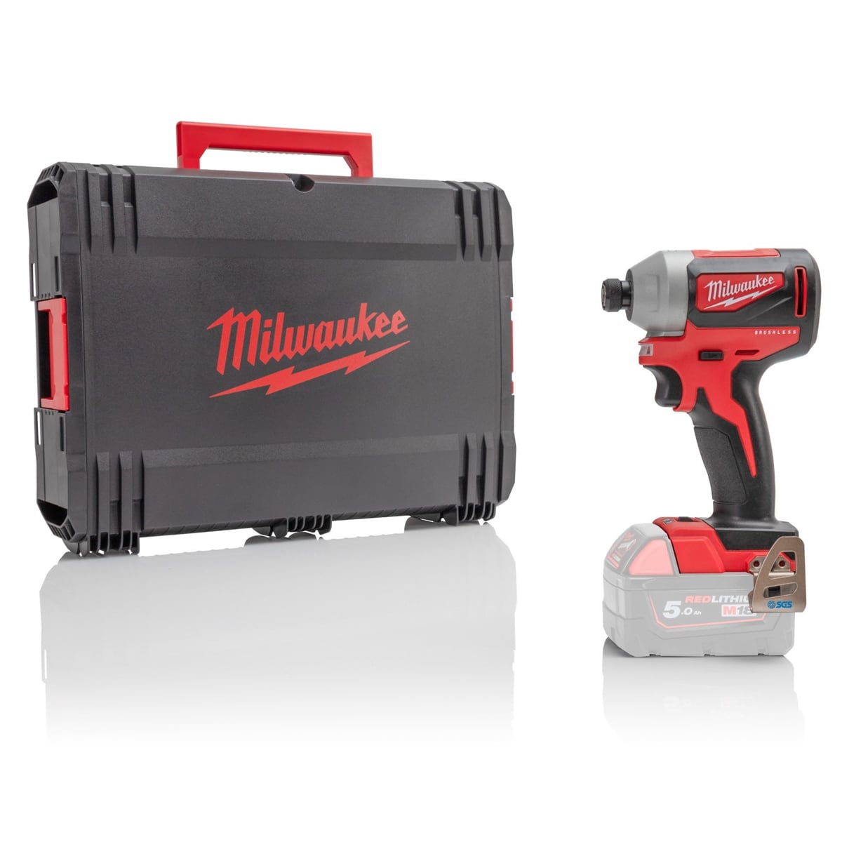 Milwaukee 1/4in Hex Impact Driver with FREE Case